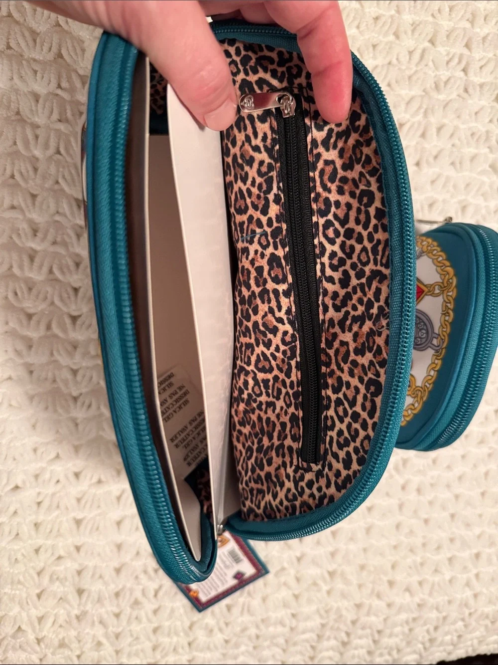NWT Brighton Charmed Love 2 piece Jewelry Pouch Set